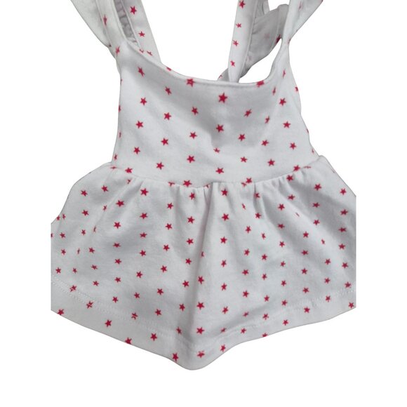 Infant Girls Ruffle Strap Top & Bloomers 2-Piece Set Newborn NB - Picture 3 of 5